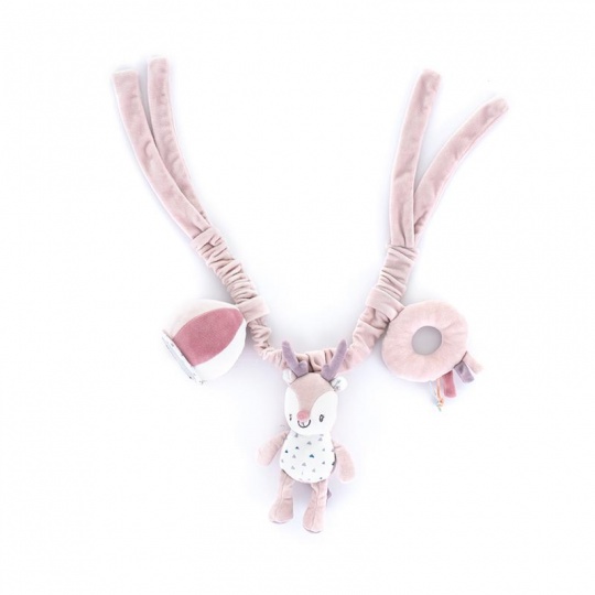 PETITE&MARS Hračka závěsná na kočárek srnka Suzi