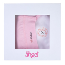 Little Angel-Novorozenecká sada tenká Outlast® - růžová baby Velikost oblečení: 56 Little Angel-Novorozenecká sada tenká Outlast® - růžová baby Velikost oblečení: 56