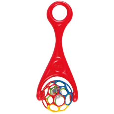OBALL Hračka ROLLER, červená 6m+ OBALL Hračka ROLLER, červená 6m+