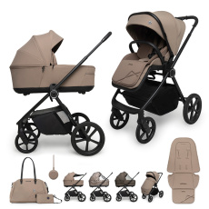 MUUVO Kočárek kombinovaný Muuvo One 2v1 Praline MUUVO Kočárek kombinovaný Muuvo One 2v1 Praline