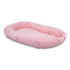 JOLLEIN Hnízdo-babynest - Mini dots Blush pink JOLLEIN Hnízdo-babynest - Mini dots Blush pink