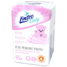LINTEO BABY Podložky dětské přebalovací 10 ks 60x60 cm LINTEO BABY Podložky dětské přebalovací 10 ks 60x60 cm