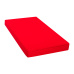 KAARSGAREN-2v1 Červené prostěradlo 70x160cm a chránič matrace