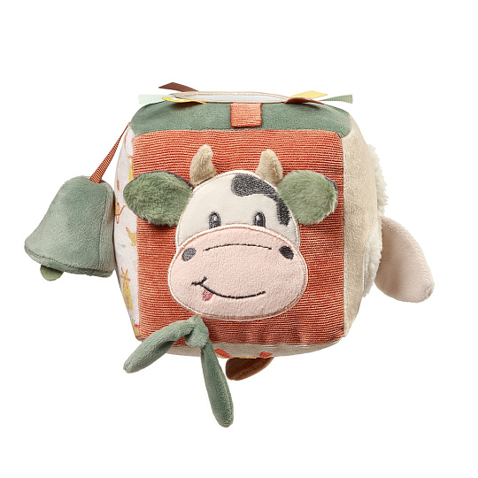 BABYONO Kostka sensorická Cow Bingo 0m+ BABYONO Kostka sensorická Cow Bingo 0m+