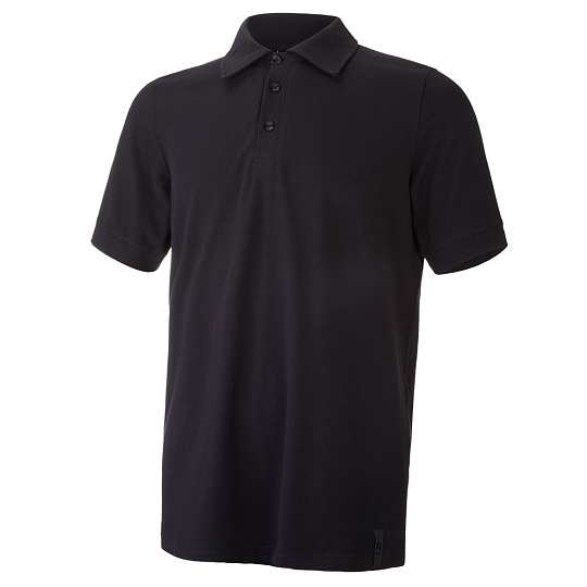 Little Angel-Polokošile pánská KR tenká Outlast® - černá Velikost oblečení: 4XL