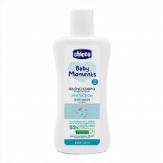 CHICCO Šampon na tělo Baby Moments Protection 93 % přírodních složek 200 ml