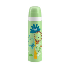 CHICCO Termoska zelená s obrázky 500 ml CHICCO Termoska zelená s obrázky 500 ml