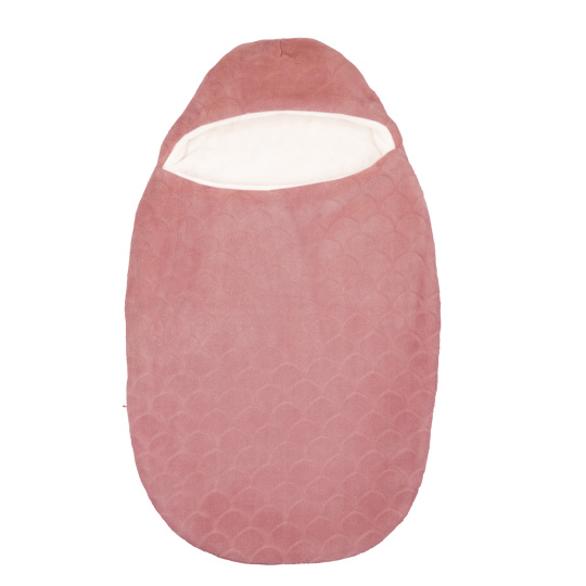 NATTOU Fusak dětský do autosedačky Lapidou old pink 70 cm NATTOU Fusak dětský do autosedačky Lapidou old pink 70 cm