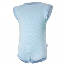 Little Angel-Body tílko tenké Outlast® - pruh sv.modrobílý Velikost: 80 Little Angel-Body tílko tenké Outlast® - pruh sv.modrobílý Velikost: 80