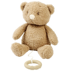 NATTOU Hračka plyšová hudební Teddy medvídek 24 cm, 0m+ NATTOU Hračka plyšová hudební Teddy medvídek 24 cm, 0m+