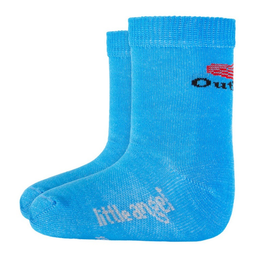 Little Angel-Ponožky STYL ANGEL - Outlast® - modrá Velikost: 25-29 | 17-19 cm