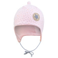 Little Angel-Čepice NICKI Outlast® - růžová-čárky Velikost: 4 | 45-48 cm