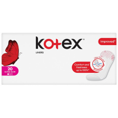 KOTEX Slipové vložky Ultraslim 20 ks