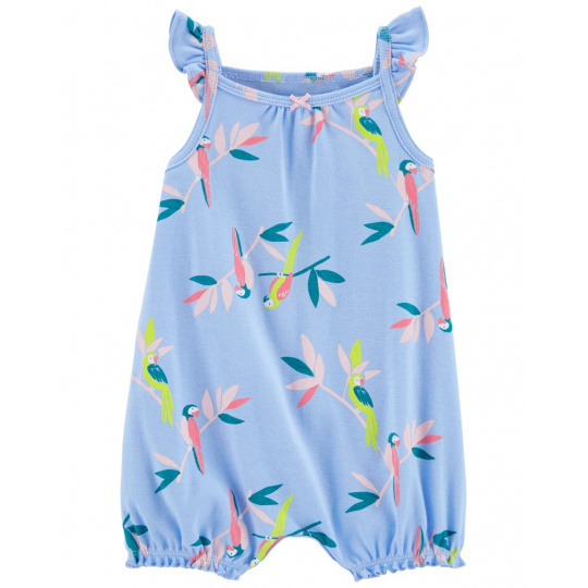 CARTER'S Overal letní Blue Bird holka NB