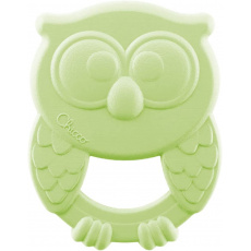 CHICCO Kousátko Eco+ Sova Owly zelená 3m+