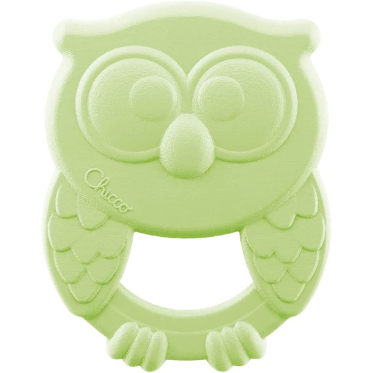 CHICCO Kousátko Eco+ Sova Owly zelená 3m+