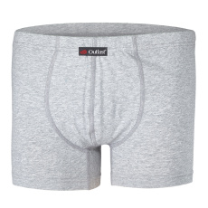Little Angel-Boxerky pánské tenké plochý šev Outlast® - šedý melír Velikost oblečení: 4XL Little Angel-Boxerky pánské tenké plochý šev Outlast® - šedý melír Velikost oblečení: 4XL