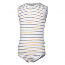 Little Angel-Body tílko tenké Outlast® - pruh bíložlutošedý Velikost: 92 Little Angel-Body tílko tenké Outlast® - pruh bíložlutošedý Velikost: 92
