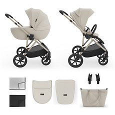 KINDERKRAFT Kočárek kombinovaný 2v1 Prime 3 Sand Dune