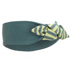 Little Angel-Čelenka smyk Outlast® - khaki/pruh limetkový Velikost: uni Little Angel-Čelenka smyk Outlast® - khaki/pruh limetkový Velikost: uni