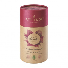 ATTITUDE Přírodní tuhý deodorant Super leaves - listy bílého čaje 85 g ATTITUDE Přírodní tuhý deodorant Super leaves - listy bílého čaje 85 g