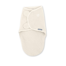 INGENUITY Zavinovačka SwaddleMe™ Ulitka mušelín Cream 1,5 TOG 0-3m INGENUITY Zavinovačka SwaddleMe™ Ulitka mušelín Cream 1,5 TOG 0-3m