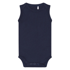 DIRKJE Body bez rukávů Basics námořnická modrá kluk vel.50/56