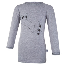 Little Angel-Tričko smyk obrázek DR Outlast® - šedý melír Velikost oblečení: 128 Little Angel-Tričko smyk obrázek DR Outlast® - šedý melír Velikost oblečení: 128