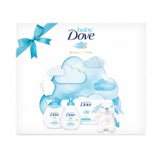 BABY DOVE Kazeta dárková Rich Moisture s plyšovým chrastítkem BABY DOVE Kazeta dárková Rich Moisture s plyšovým chrastítkem