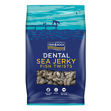FISH4DOGS Pamlsky pro psy DENTAL SEA mořská ryba - závitky 500 g FISH4DOGS Pamlsky pro psy DENTAL SEA mořská ryba - závitky 500 g