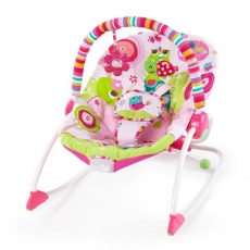 BRIGHT STARTS Houpátko vibrující PIP Raspberry Garden 0m +, do 18kg BRIGHT STARTS Houpátko vibrující PIP Raspberry Garden 0m +, do 18kg