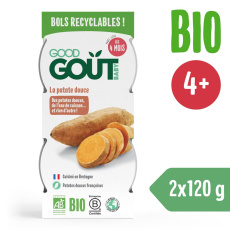 GOOD GOUT BIO Batátové pyré (2x120 g) GOOD GOUT BIO Batátové pyré (2x120 g)