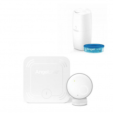 ANGELCARE AC027 Monitor pohybu dechu + koš na pleny Classic + 1 kazeta ANGELCARE AC027 Monitor pohybu dechu + koš na pleny Classic + 1 kazeta