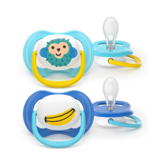 Philips AVENT Šidítko Ultra air obrázek 6-18m chlapec, 2ks Philips AVENT Šidítko Ultra air obrázek 6-18m chlapec, 2ks