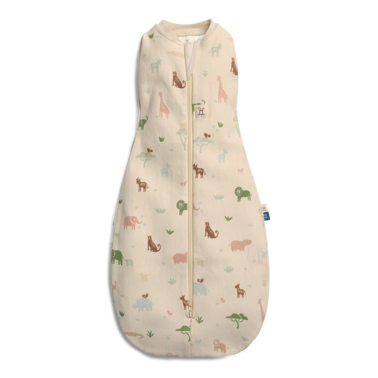 ERGOPOUCH Zavinovačka a vak na spaní 2v1 Cocoon Savannah 3-6 m, 6-8 kg, 1 tog