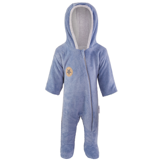 Little Angel-Overal MAZLÍK BAMBUS Outlast® - sv.modrá Velikost oblečení: 56