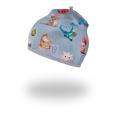 Little Angel-Čepice podšitá Outlast® - dráčci/šedý melír Velikost čepic: 5 | 49-53 cm
