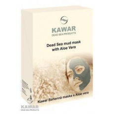 KAWAR Maska pleťová s aloe vera a minerály z Mrtvého moře 4x75 g