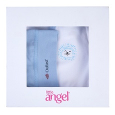 Little Angel-Novorozenecká sada tenká Outlast® - sv.modrá Velikost oblečení: 56 Little Angel-Novorozenecká sada tenká Outlast® - sv.modrá Velikost oblečení: 56