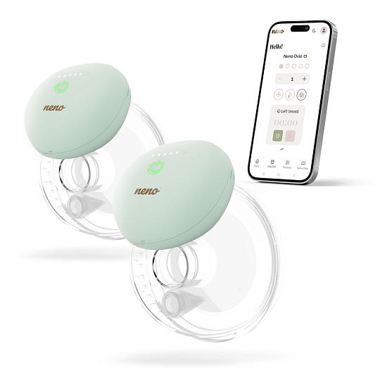 NENO Odsávačka mléka Hands-free Ovio Twin dvojitá, bezdrátová, elektronická s aplikací NENO Odsávačka mléka Hands-free Ovio Twin dvojitá, bezdrátová, elektronická s aplikací