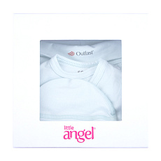 Little Angel-Novorozenecká sada tenká Outlast® - bleděmodrá Velikost oblečení: 56