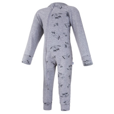 Little Angel-Overal smyk DR TISK lemy Outlast® - šedý melír/šedý melír mývalové Velikost oblečení: 104 Little Angel-Overal smyk DR TISK lemy Outlast® - šedý melír/šedý melír mývalové Velikost oblečení: 104