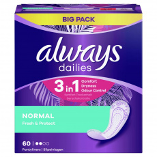 ALWAYS Normal Fresh&Protect Intimky 60 ks ALWAYS Normal Fresh&Protect Intimky 60 ks
