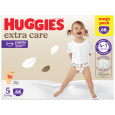 HUGGIES® Kalhotky plenkové jednorázové Extra Care Pants vel. 5 (12-17 kg), 68 ks BOX