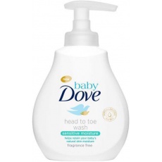 BABYDOVE Gel mycí na celé tělo a vlásky Sensitive 200ml Baby Dove BABYDOVE Gel mycí na celé tělo a vlásky Sensitive 200ml Baby Dove
