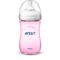 Philips AVENT Láhev Natural 260 ml, růžová