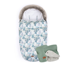 PETITE&MARS Fusak 4v1 Comfy Fancy Dream + rukávník Jasie Pale Eucalypt PETITE&MARS Fusak 4v1 Comfy Fancy Dream + rukávník Jasie Pale Eucalypt