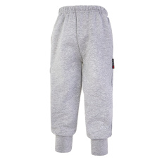 Little Angel-Tepláky smyk kapsa Outlast® - šedý melír Velikost oblečení: 86