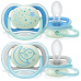 Philips AVENT Šidítko Ultra air noční 6-18m chlapec, 2 ks