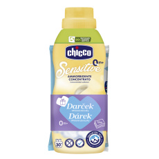 CHICCO Aviváž koncentrovaná Jemný dotek 750 ml + vlhčené ubrousky 72 ks zdarma CHICCO Aviváž koncentrovaná Jemný dotek 750 ml + vlhčené ubrousky 72 ks zdarma